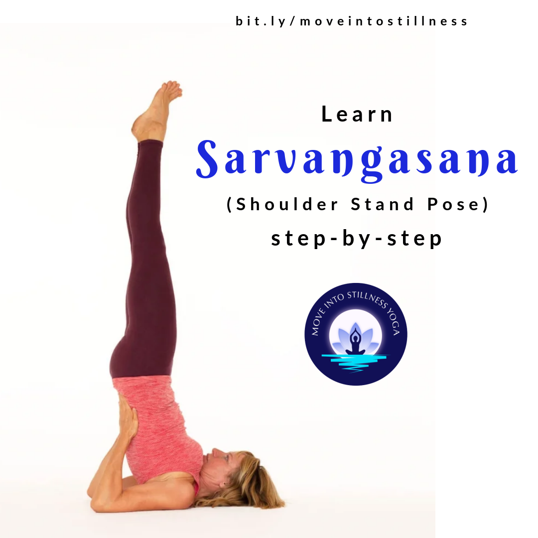 Sarvangasana or Salamba Sarvangasana (Shoulder Stand Pose)