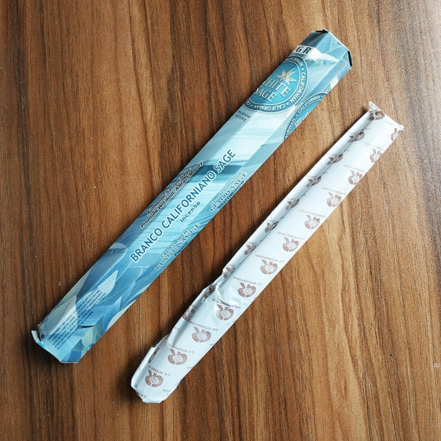 One Small Box Indian White Sage Stick Incense