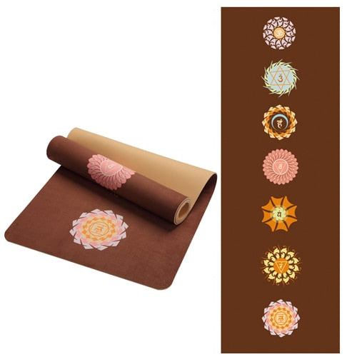 Yoga Mat | Vegan Suede buy Floral Exercise Mat