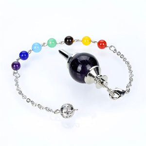 Chakra pendulum With Beads