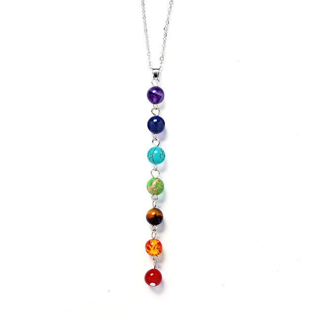 Chakra Healing Point Jewelry Pendant